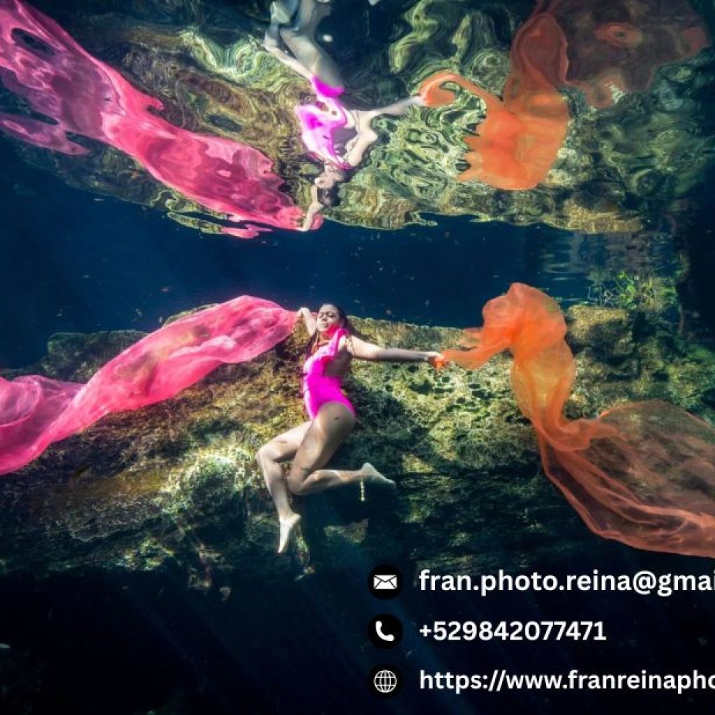 Underwater Photo Session In Tulum | Fran Reina Photography